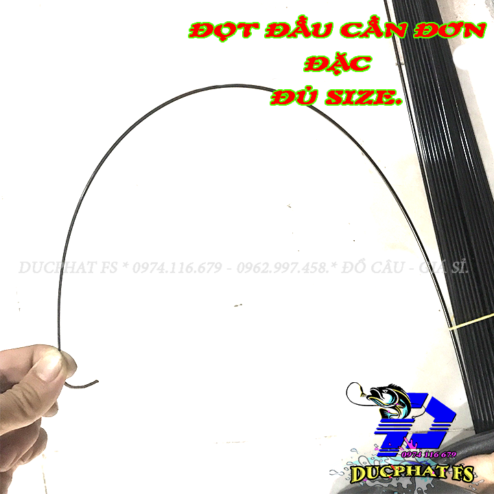 Solid Hand Fishing Rods of All Sizes (3.4 -> 5.0Ly)