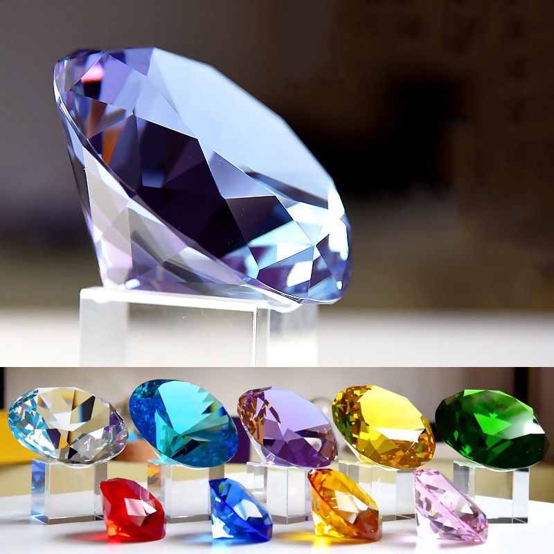 Kim cương nhựa Mica 2cm 3cm 4cm 20mm 30mm 40mm trưng bày, trang trí sản phẩm , Acrylic