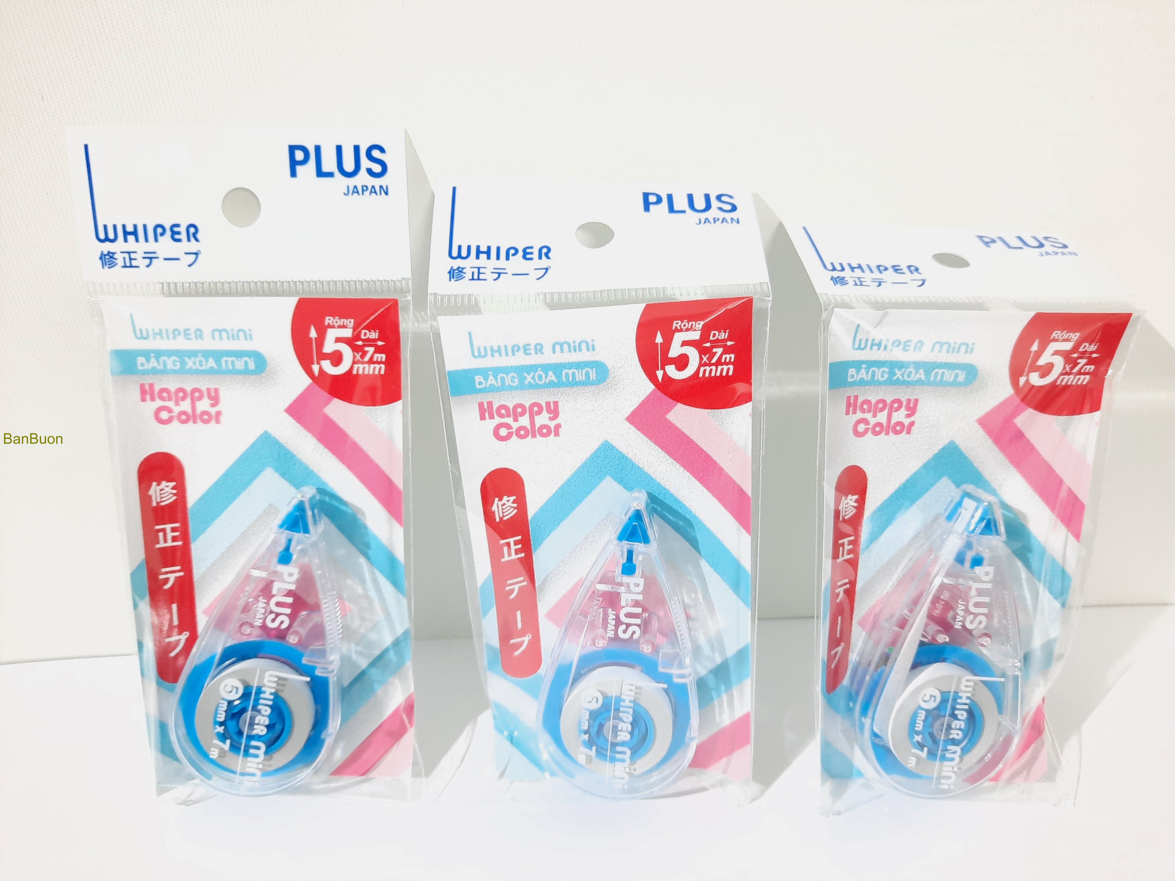 [ Loại tốt ] Bút phủ, băng xoá Plus WH 505, WH105T.