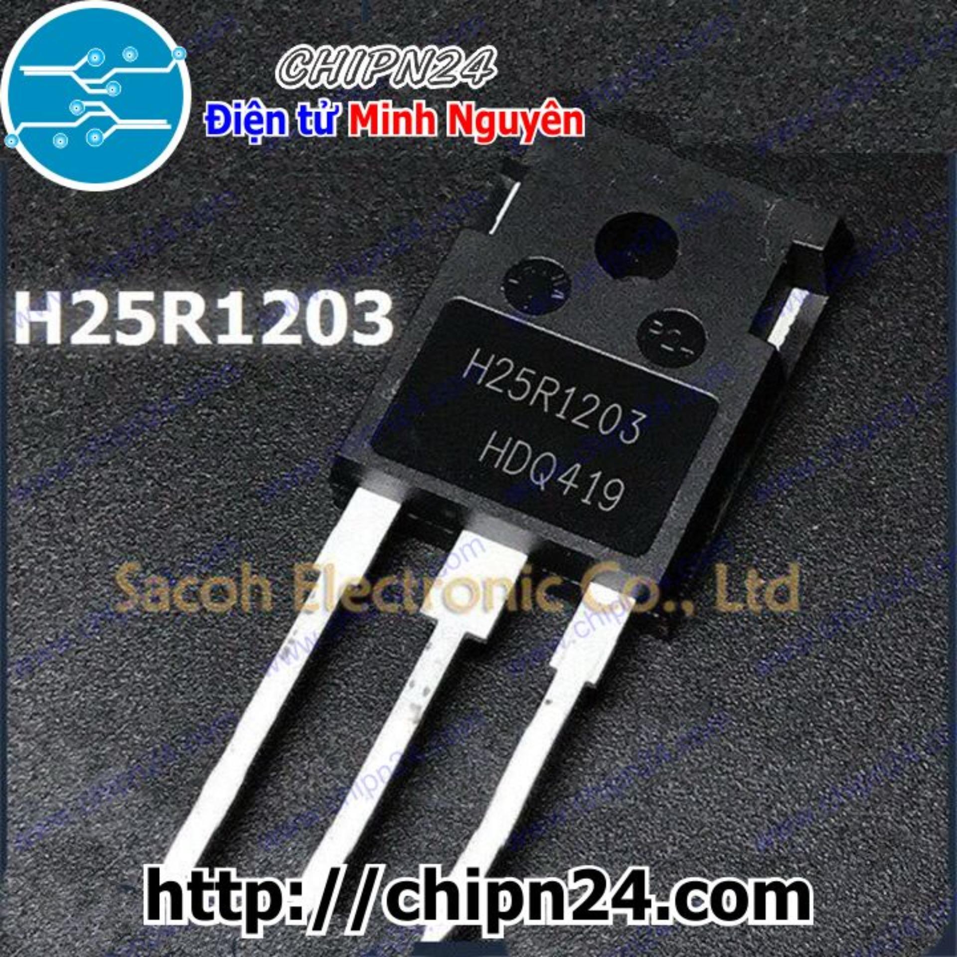 [1 con] (KT1) IGBT H25R1203 TO-247 1200V 25A (Sò Bếp Từ) (25R1203)