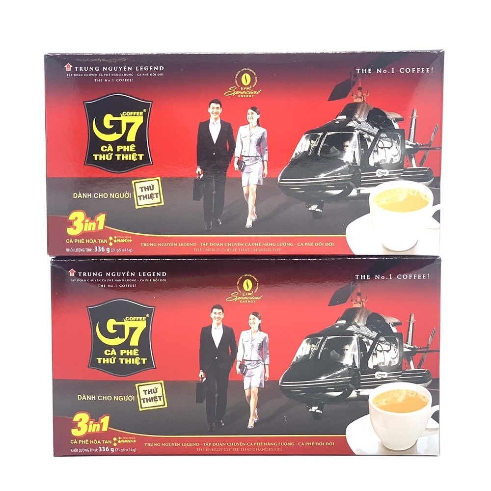 Combo 2 hộp cafe sữa G7 3in1 Trung Nguyên