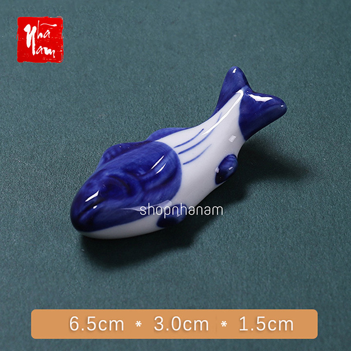 Tượng cá chép cá koi gác đũa bàn ăn trang trí