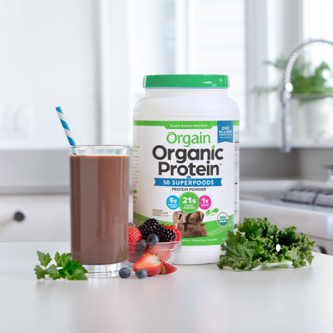 Bột Protein Hữu cơ Orgain Organic Protein [ Vị Chocolate ]
