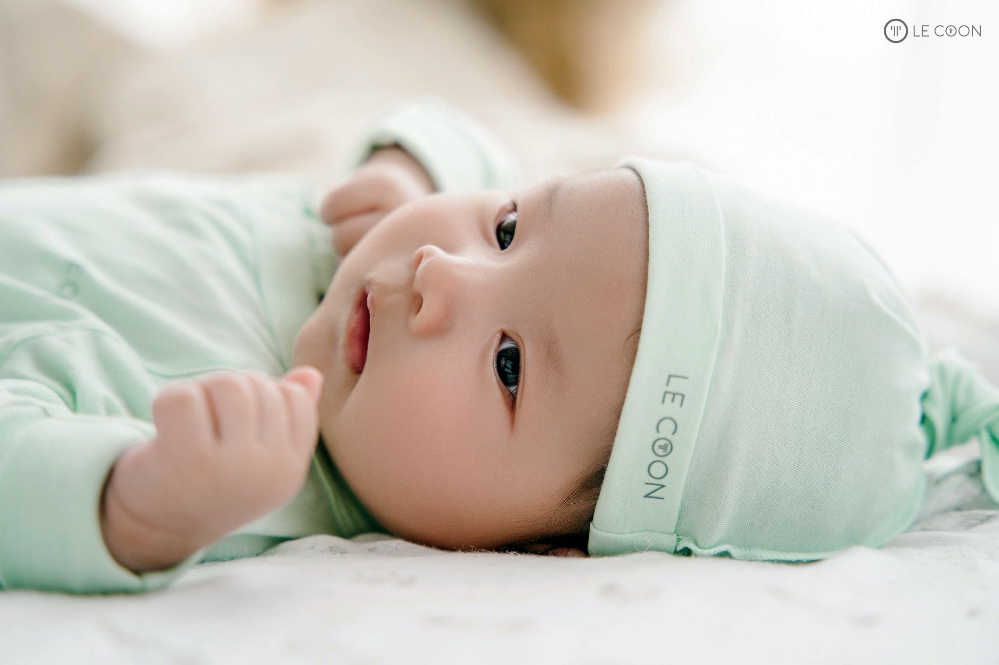 LE COON | BODYSUIT CÚC BẤM DÀI 2 VẠT | COOL | 0 - 18 tháng