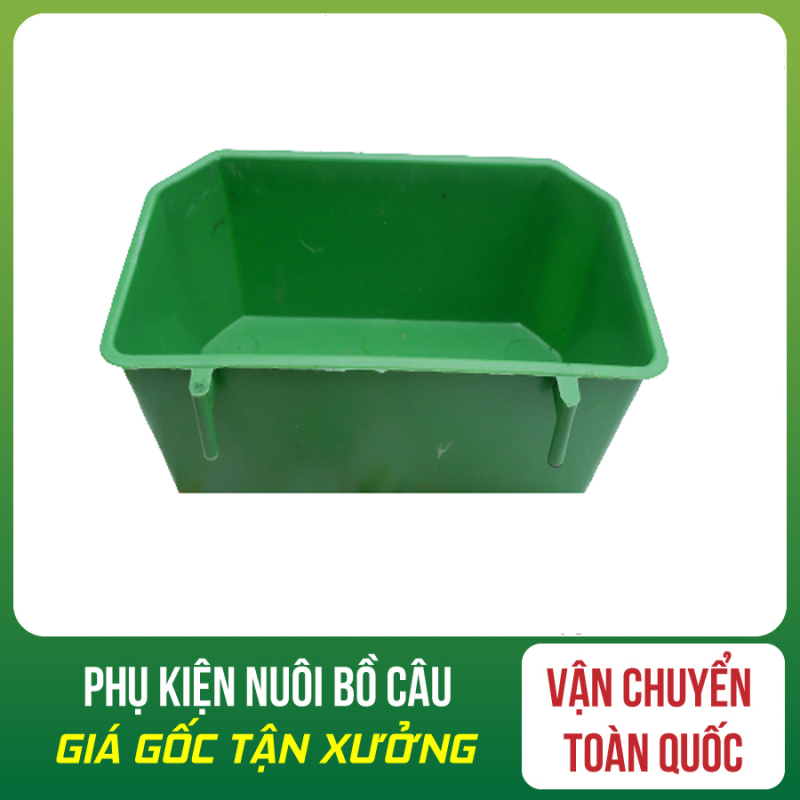 COMBO 30 MÁNG ĂN XANH - MÁNG ĂN - UỐNG CHO CHIM - MÁNG ĂN XANH - KHAY ĂN UÔNG CHO CHIM