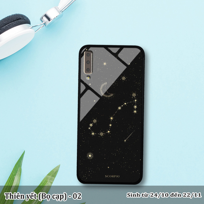 Ốp lưng Samsung Galaxy A7 (2018) in 3D cung hoàng đạo