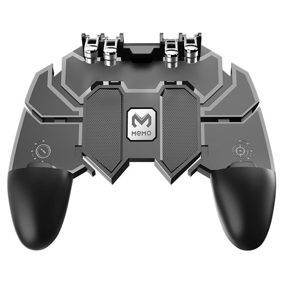 Tay cầm điện thoại thông minh MEMO AK66 chơi game PUBG ROS Freefire mobile hỗ trợ 4 ngón tay BELLA925