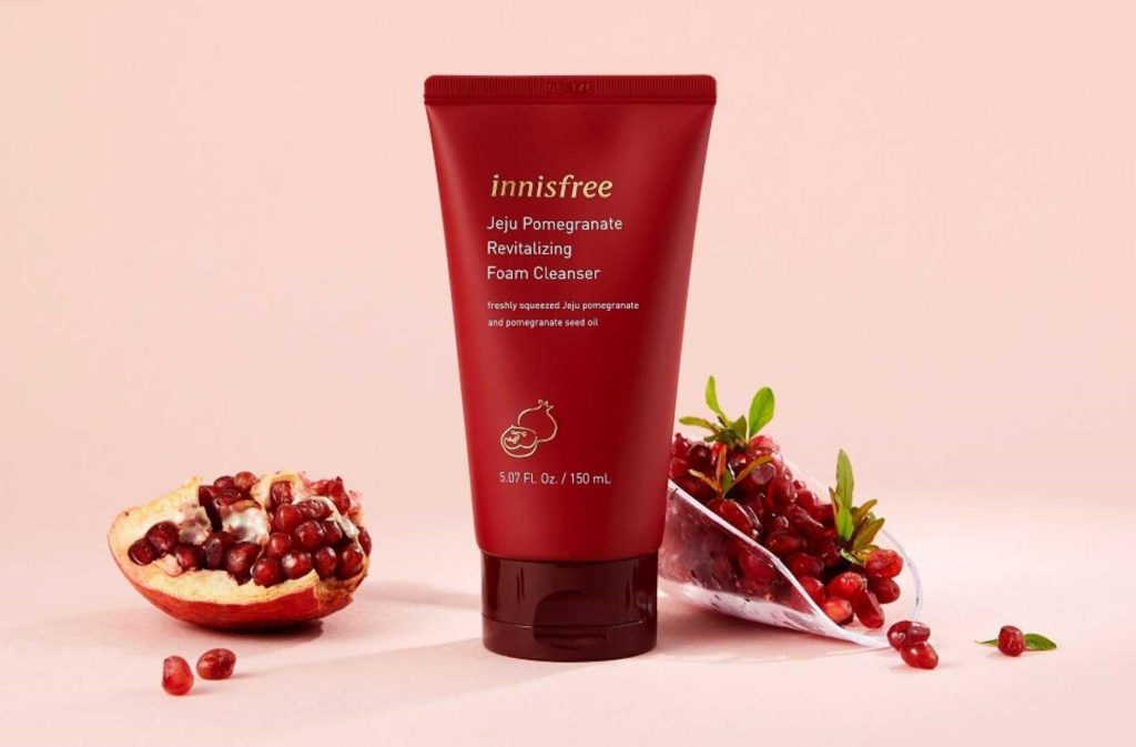 Sữa Rửa Mặt Tạo Bọt Lựu Đỏ Innisfree Jeju Pomegranate Revitalizing Foam Cleanser 150ml | Lazada.vn