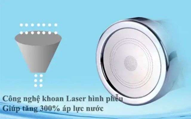 Đầu vòi lọc nước tăng áp 3 chế độ (Đầu vòi rửa chén)
