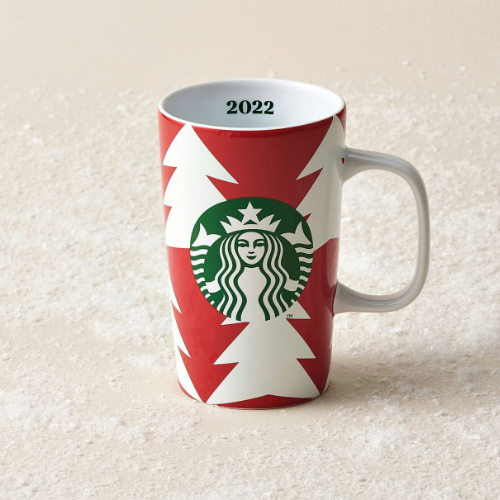 Cốc Sứ Mug Starbucks 12Oz (355ml) 2022 Red Cup
