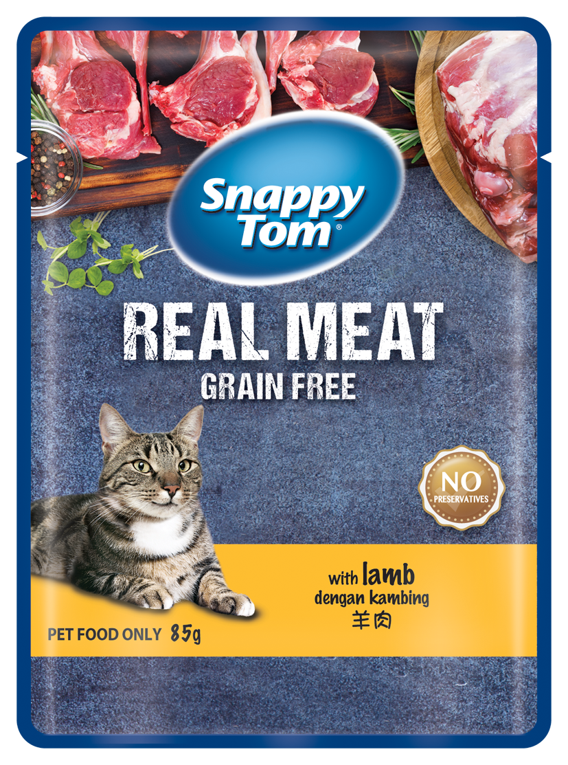 Pate Snappy Tom Real Fish Cho Mèo