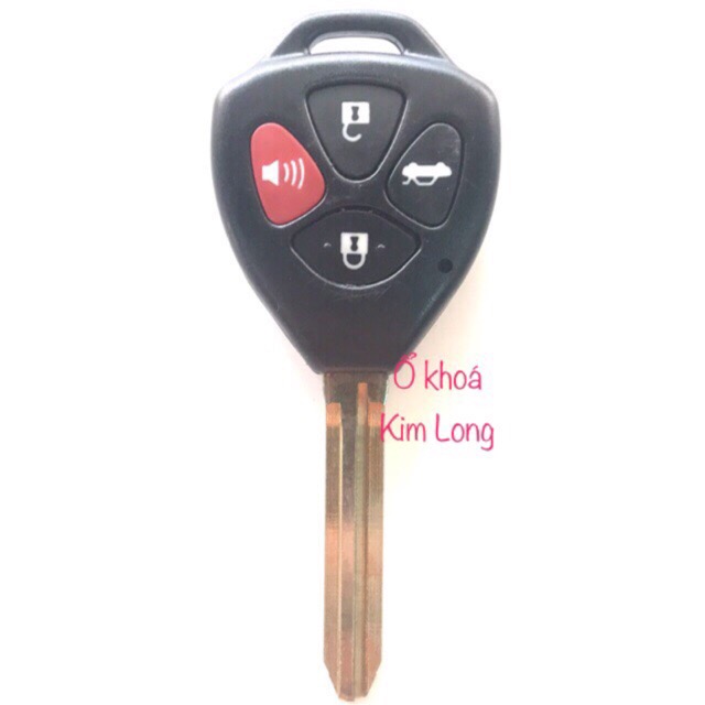 [HCM]Vỏ chìa khoá xe TOYOTA CAMRY 4 nút