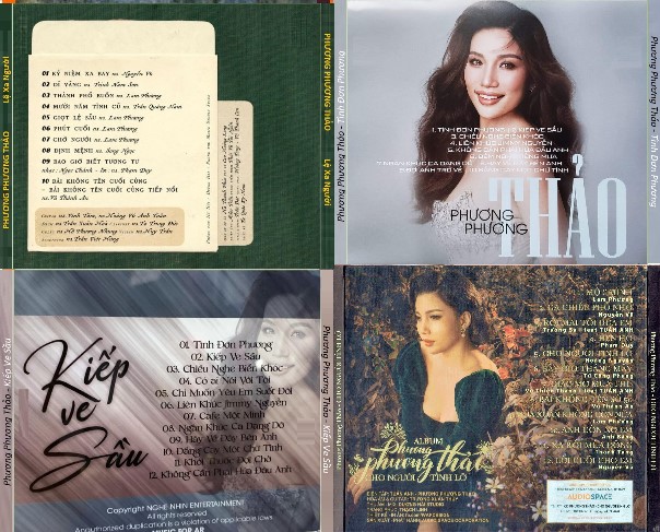 Bộ 4 Đĩa CD phương phương thảo