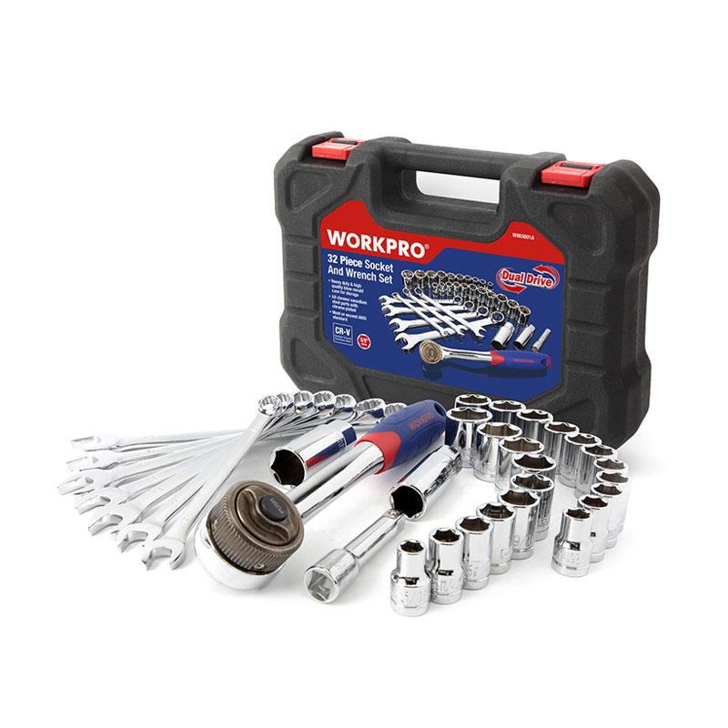 Bộ tuýp đa năng 32 chi tiết Workpro W003001