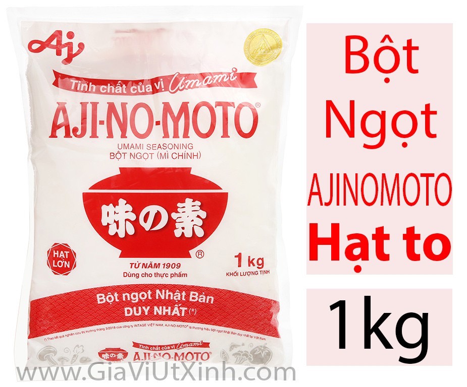 Bột ngọt Ajinomoto gói 1kg