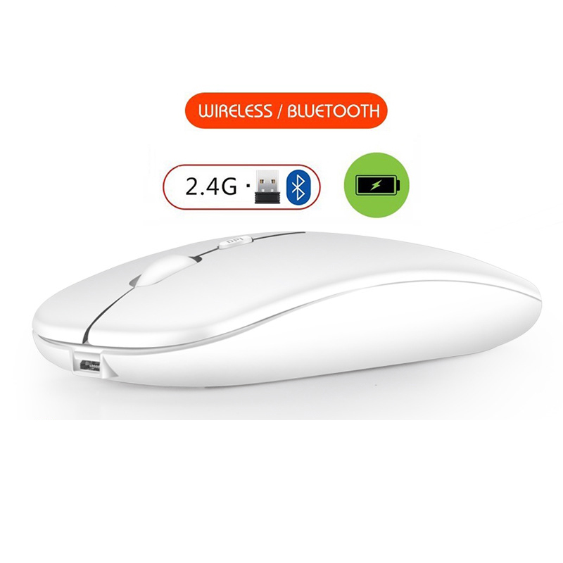 Chuột không dây Bluetooth Và 2.4G Pin Sạc