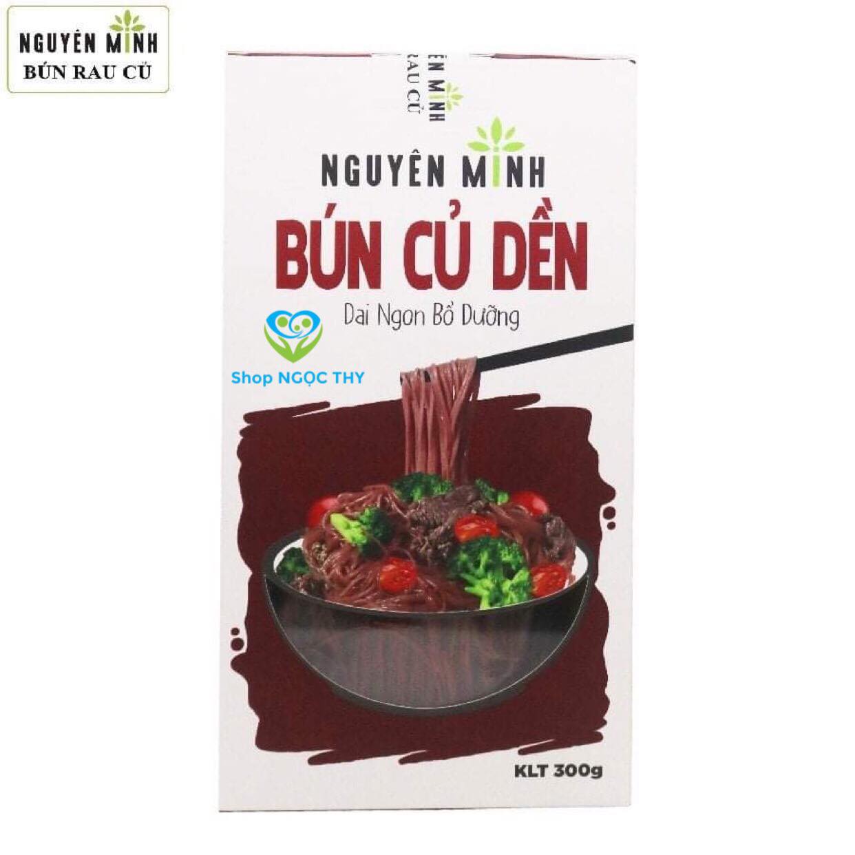 [Nguyên Minh] Bún gạo lứt củ dền (mì gạo lức củ dền) ăn kiêng eat clean
