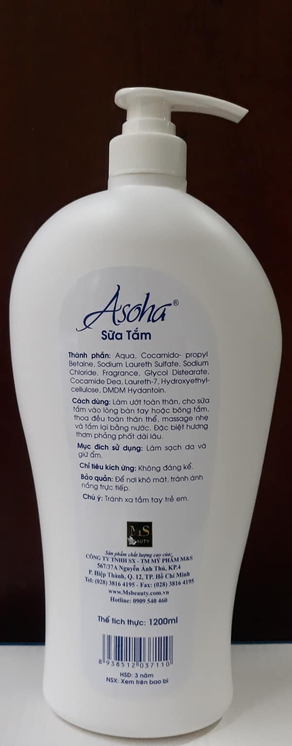 [HCM]Sữa Tắm Dê Asoha Care