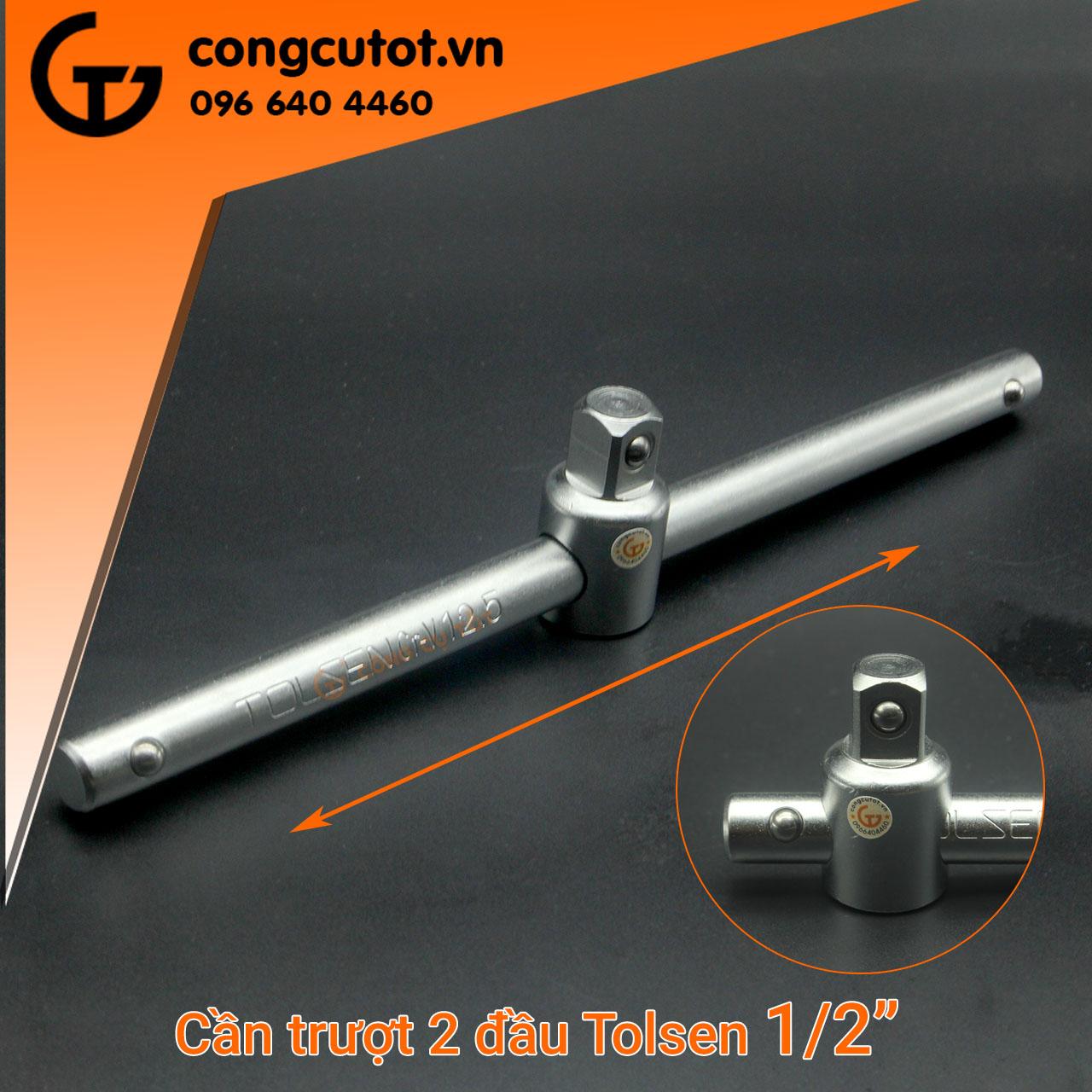 Cần trượt 1/2  x 250mm (10 inch) Tolsen 15131