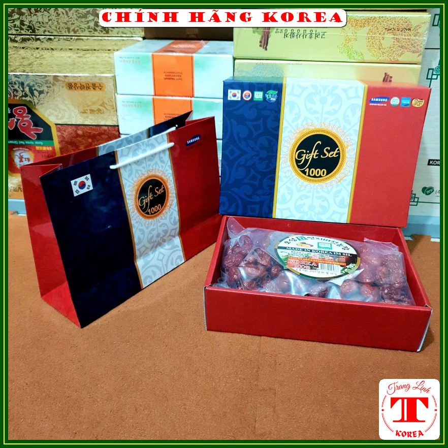 Korean dried red apple 1kg box-genuine Korean red apple-tranglinhkorea