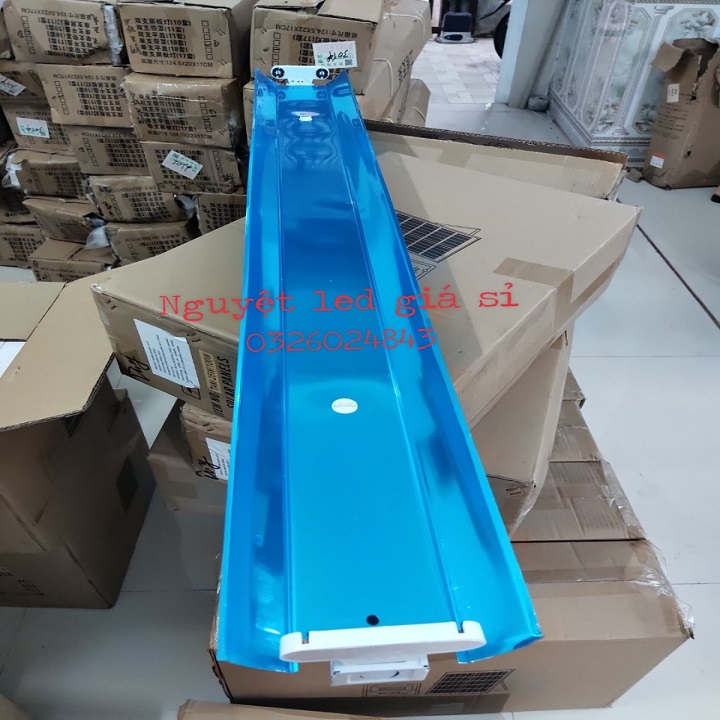 Máng đèn led đôi có choá 2 bóng- kích thước 60cm