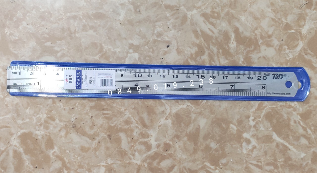 [HCM]Thước Thép Không Gỉ 20cm 30cm