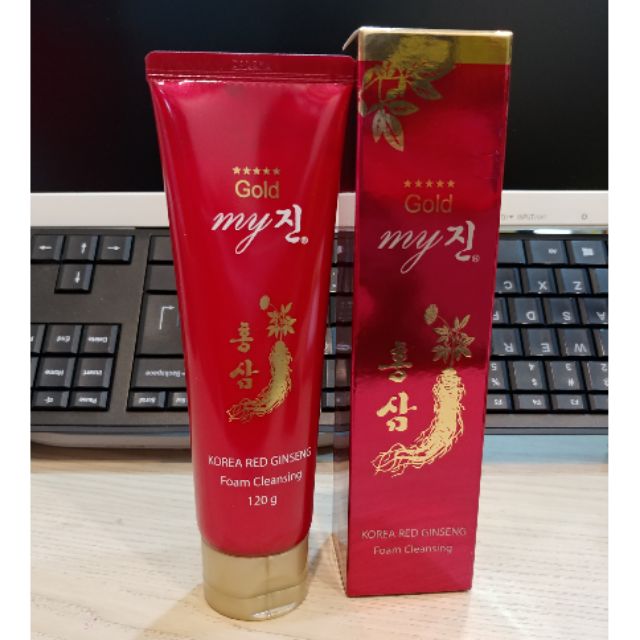 Sữa Rửa Mặt Nhân Sâm Đỏ My Gold Hàn Quốc 130ml