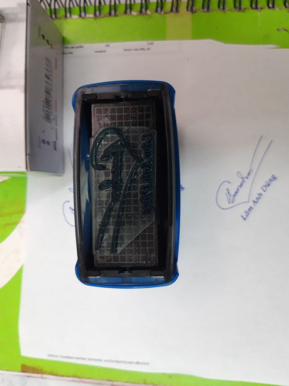 Dấu Chữ Ký size 844 (57mm x 21mm)
