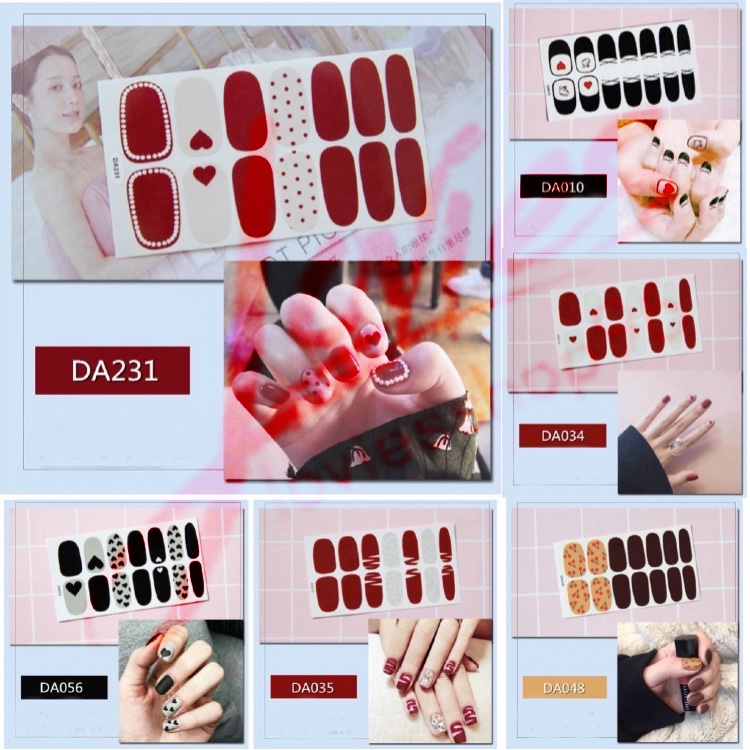 [HCM]MIẾNG DÁN MÓNG TAY HÀN QUỐC SIÊU XINH