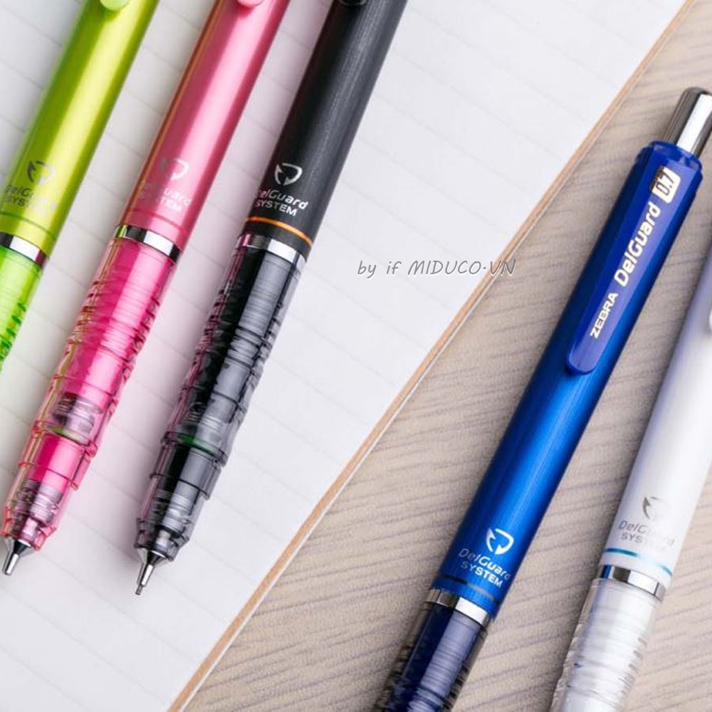 Bút chì bấm Zebra DelGuard P-MAB85 0.7mm