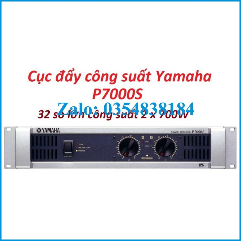 Cục Đẩy Công Suất Yamaha P7000S 32 Sò Lớn