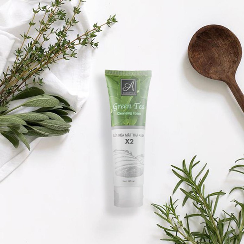 Sữa Rửa Mặt Trà Xanh X2 Green