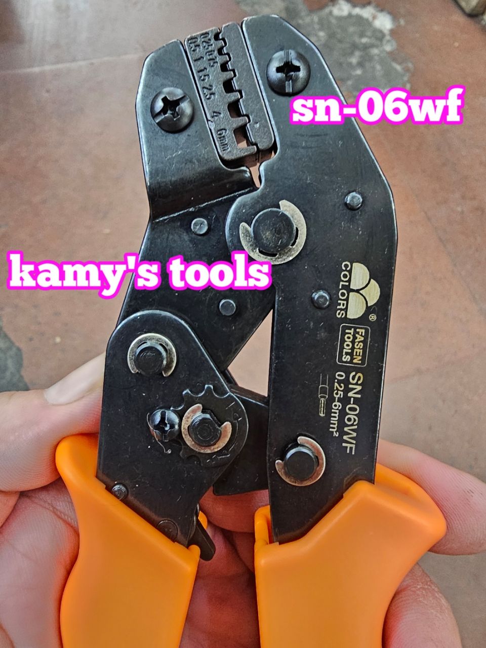 [HCM]KÌM BẤM COS FASEN SN-06WF (KIỀM BẤM COS KỀM BẤM COS)