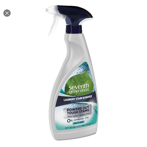 Nước xịt tẩy quần áo Seventh Generation 473ml