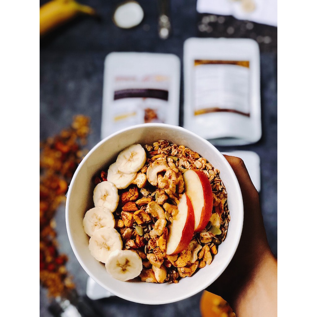 Ngũ cốc granola giảm cân 100- tự nhiên