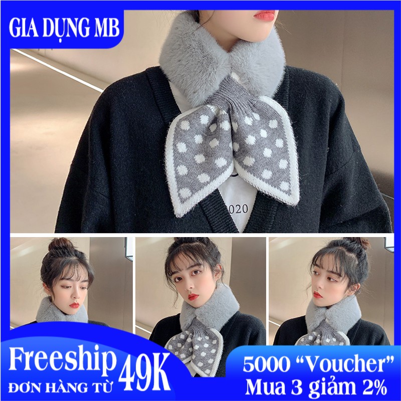 [ RẺ VÔ ĐỐI - BAO CHẤT LƯỢNG ] Khăn Quàng Cổ Lông Thỏ. Khăn Lông Thỏ Siêu Mịn. Siêu Dày. Khăn Lông Quàng Cổ. Khăn Choàng Cổ Bằng Lông Dày Ấm Áp. Khăn Quàng Cổ Siêu Xinh Phong Cách Nhật Bản ( GIAO MÀU NGẪU NHIÊN )