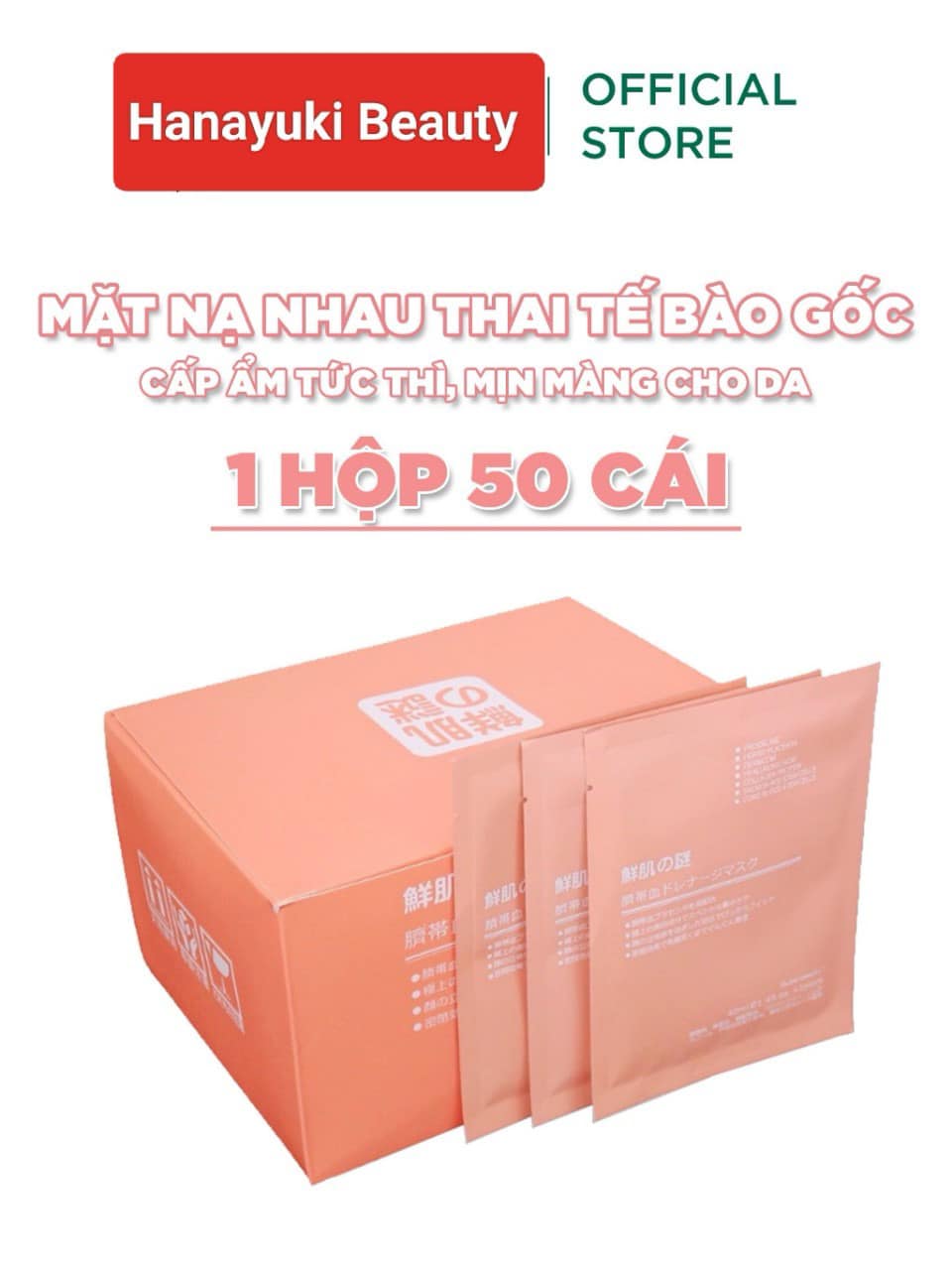 Mặt Nạ Nhau Thai Cừu tế bao gốc Nhật Bản Rwine Beauty Placenta Mask-Mặt nạ nhau thai cừu Nhật Bản