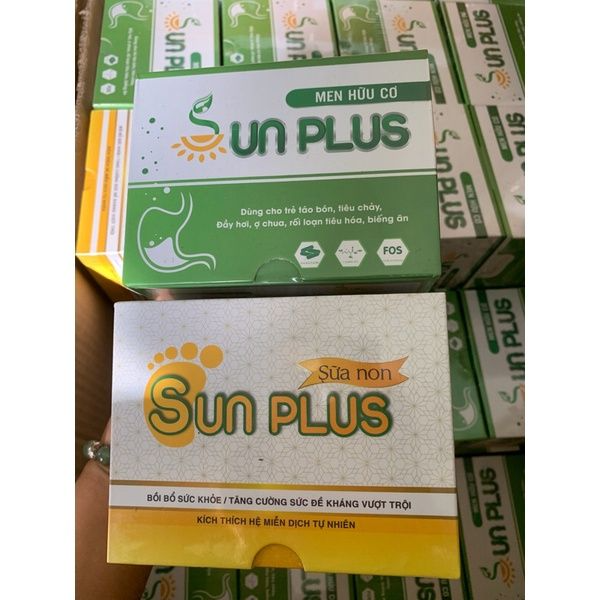 Men Hữu Cơ Sunplus - Sữa Non Sunplus Bổ Sung Chất Xơ