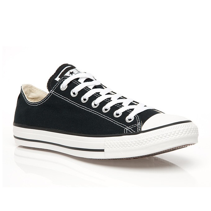 Giày Sneaker Bata Nam Classic Buộc Dây Cổ Thấp Màu Đen