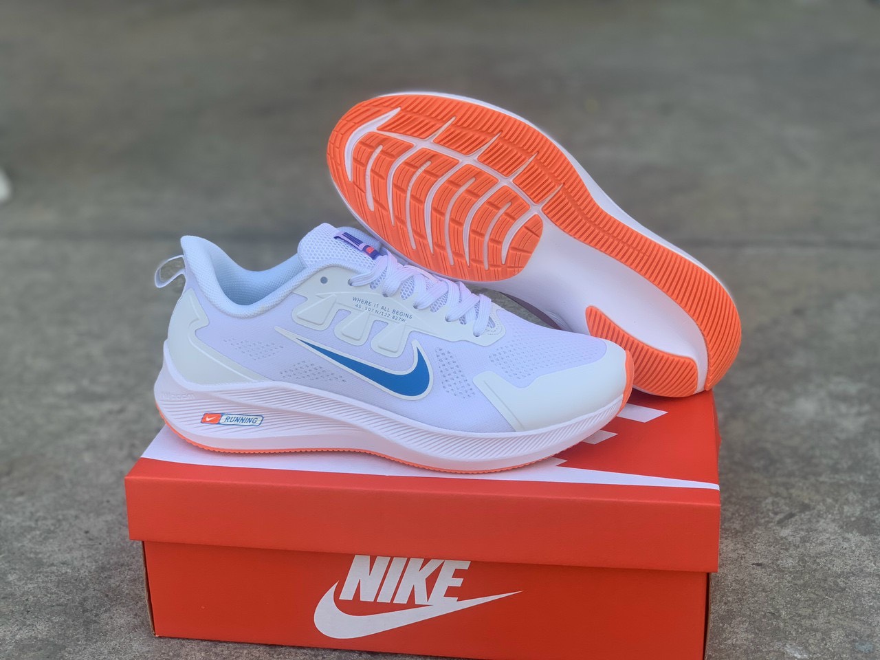 ( Free Ship - Tặng Tất Chính Hãng ) Giày Thể Thao chạy bộ Nữ Nike Air Relentless 1