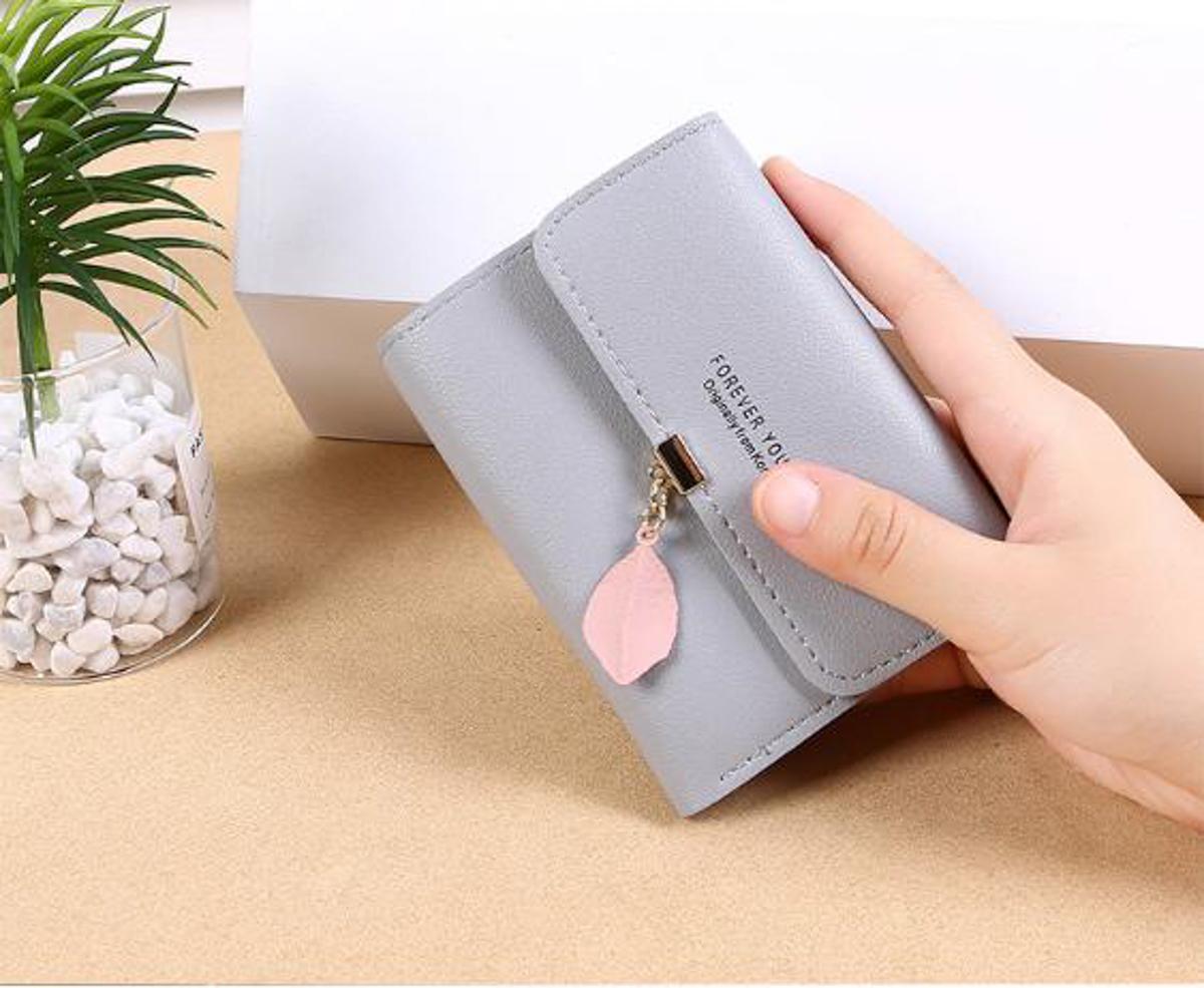 [HCM]Ví Ngắn Nữ Cầm Tay Forever Young Chiếc Lá 292 Nhỏ Gọn Bỏ Túi Cực Xinh