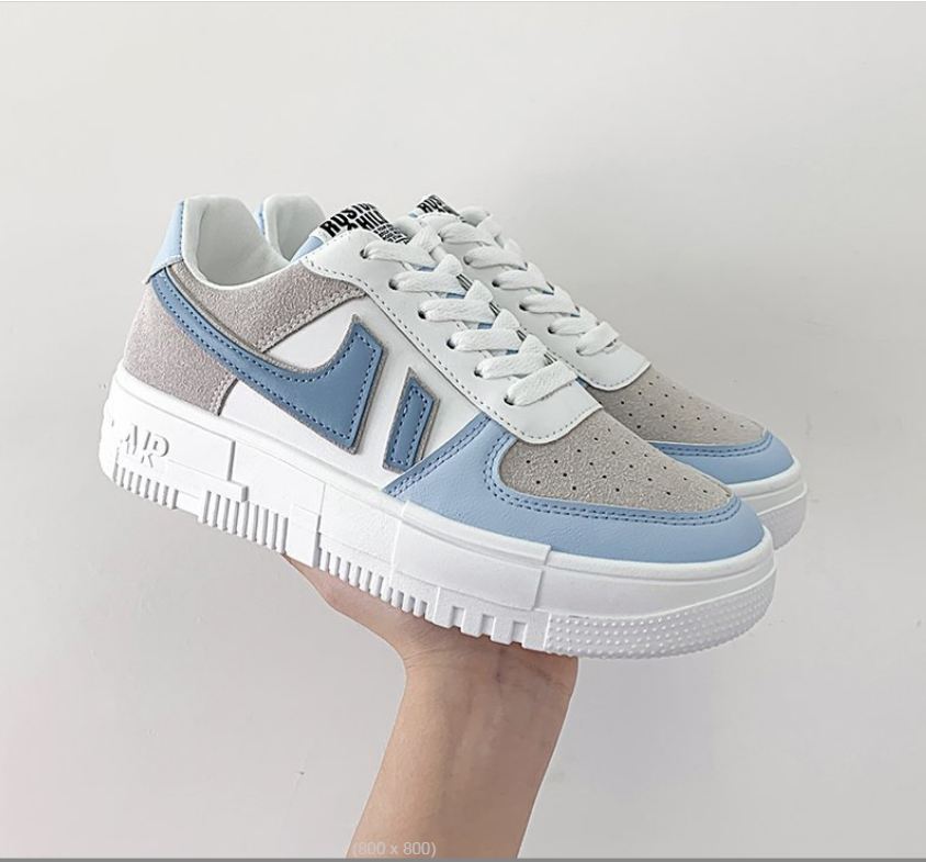 Giày thể thao nữ New AIR đế độn 4cm siêu đẹp, êm chân mẫu mới nhất 2023 hot trend, giày sneaker nữ đi học giá rẻ, giày bata nữ đẹp phong cách thời trang