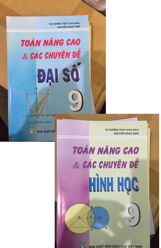 Mua Combo Toán Nâng Cao Và Các Chuyên Lớp 9 (Hinh Học + Đại Số)