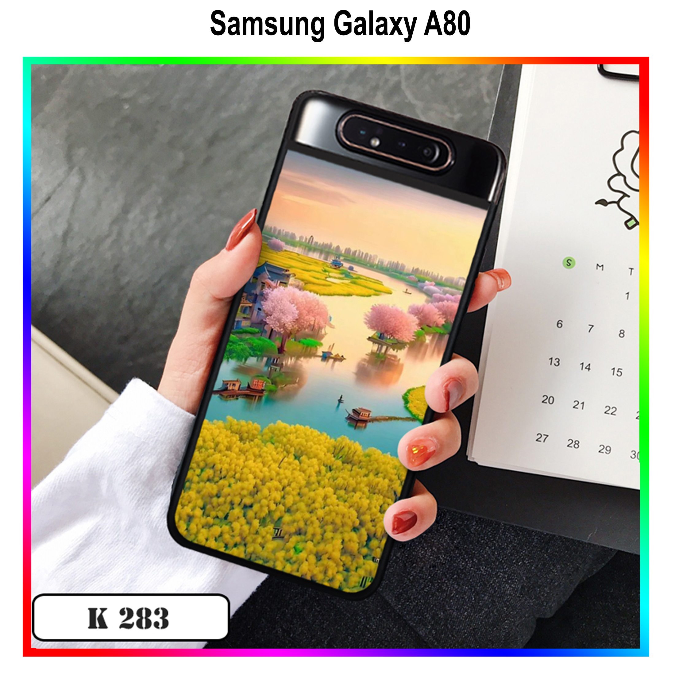 Ốp Lưng Phong Cảnh Đồng Quê Sam Sung A80