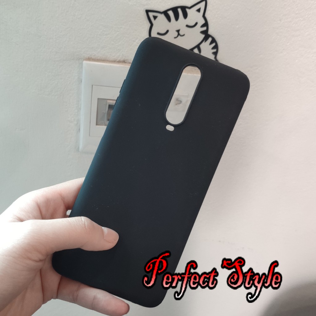Ốp lưng tpu redmi k30 / k30 pro đen mềm mịn