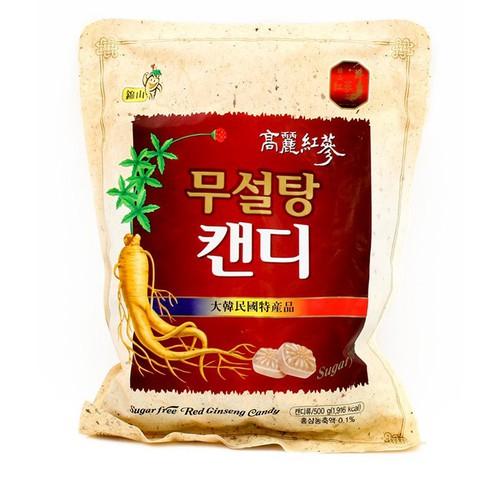 Kẹo Nhân Sâm Không Đường Hàn Quốc 500g