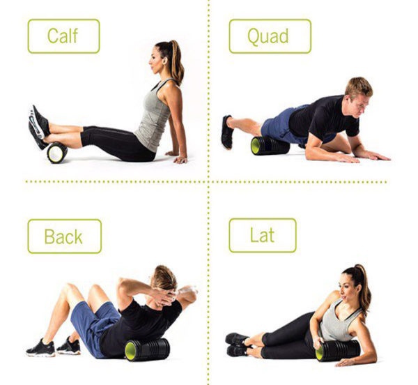 Con lăn massage tập Yoga/GYM/PILATE Foam Roller 50cm