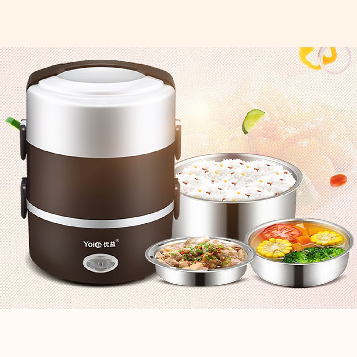 Nồi cơm điện - Nồi cơm 3 tầng
