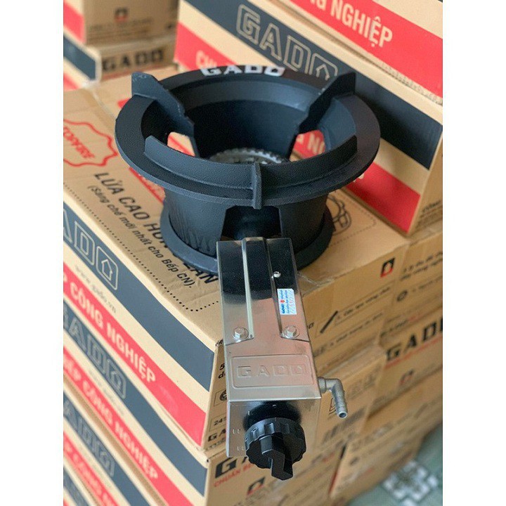 ] bếp gas công nghiệp gado 6t/6g và van dây chính hãng
