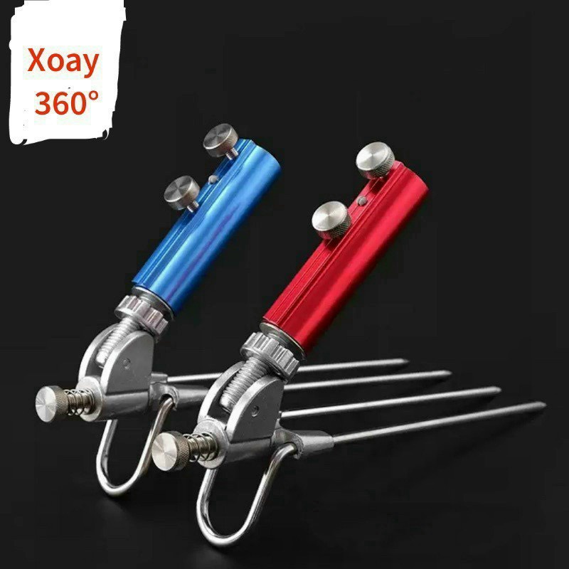 Chân cắm đất gác cần câu đài chống cần câu đài cao cấp chân cắm thường xoay 360